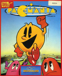 Pacmania Amiga  box art